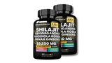 Shilajit + Ashwagandha + Rhodiola Rosea + Panax Ginseng – Suplemento Natural Energizante 60 Cápsulas