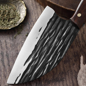 Cuchillo Chef-KU Ergonómico y Versátil (Forjado con acero japonés)