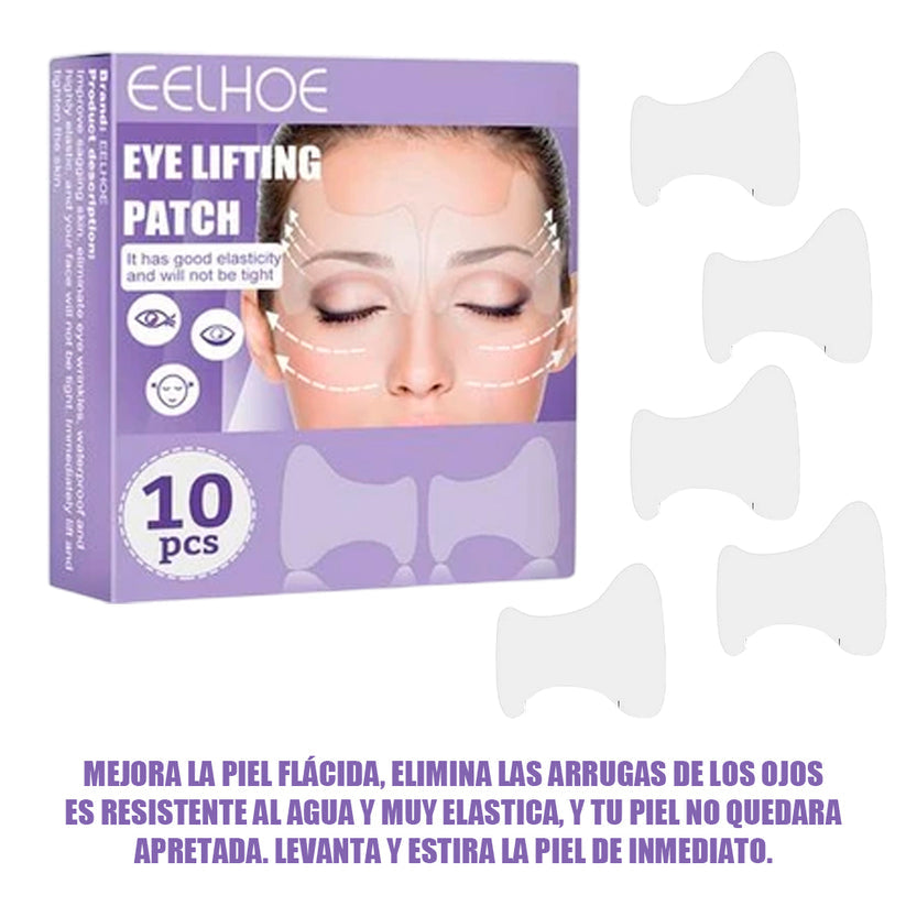 ¡PROMO 2X1! SET 10 Parches Antiarrugas - Rejuvenece tu expresión